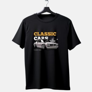 Zaawy's Classic Cars T-Shirt-Black